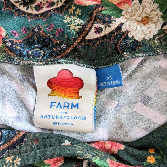 Farm Rio for Anthropologie Wide Leg Printed Pants - Picture 7 of 8